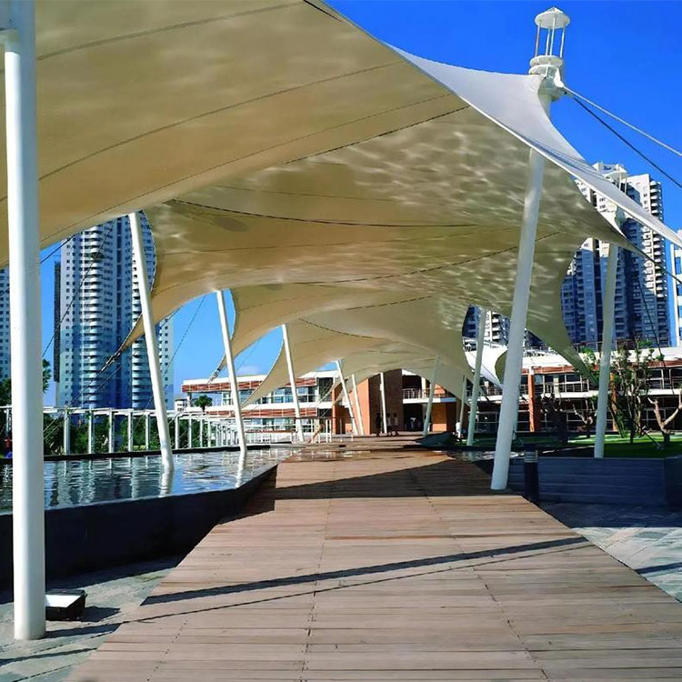 敦化市膜结构景观棚